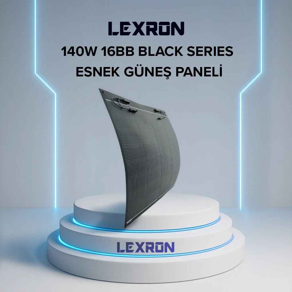 Lexron 140W Topcon Esnek Güneş Paneli