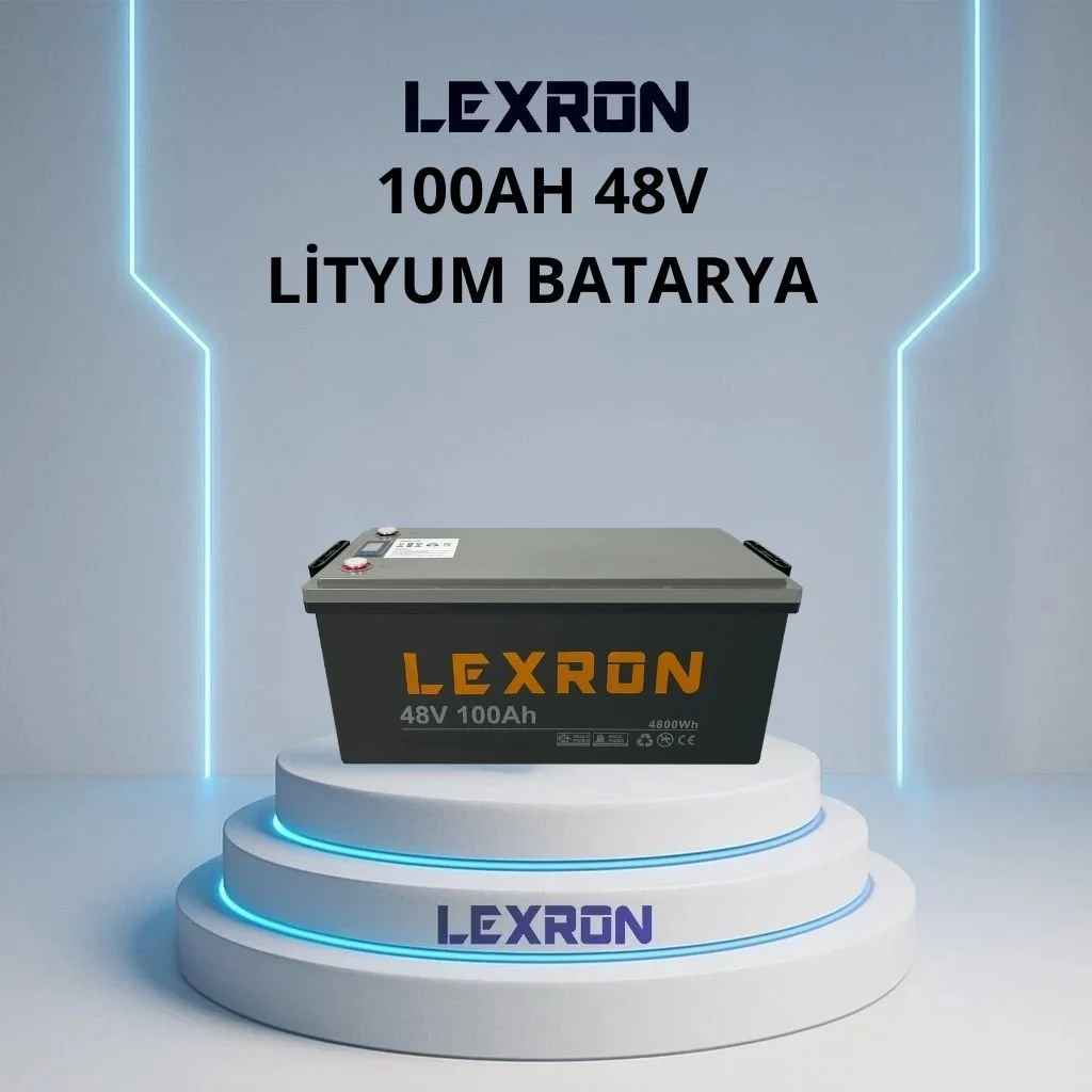 Lexron 100Ah 48V Lityum Batarya