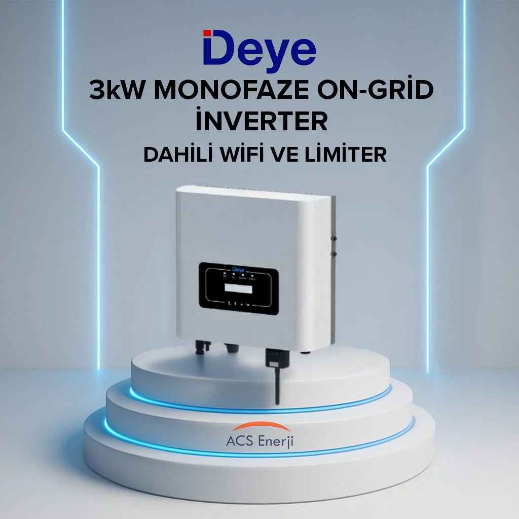Deye 3kW On-Grid İnverter