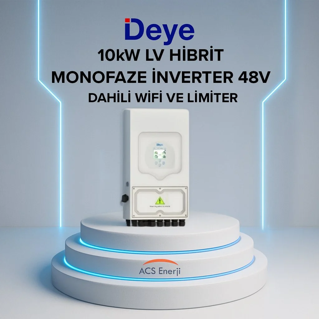 Deye 10kW Monofaze LV Hibrit