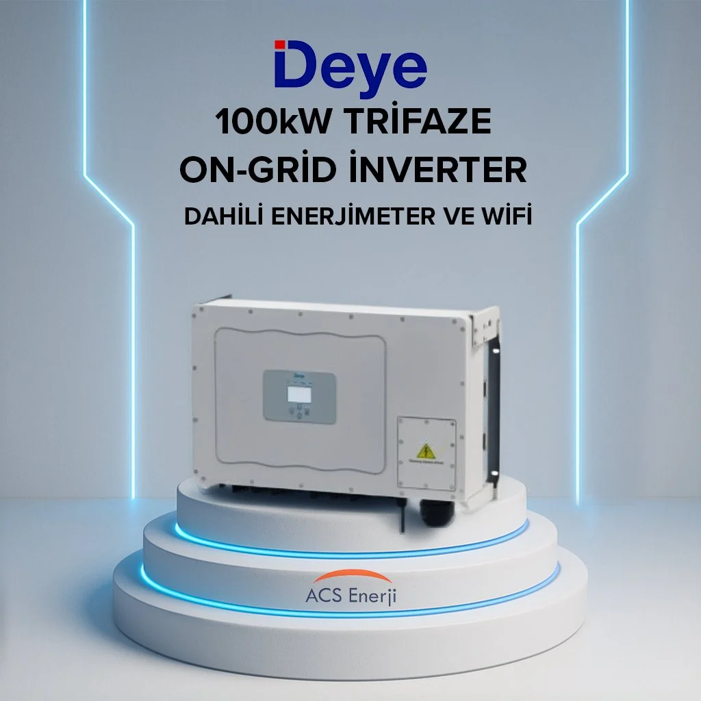 Deye 10kW Trifaze On-Grid İnverter