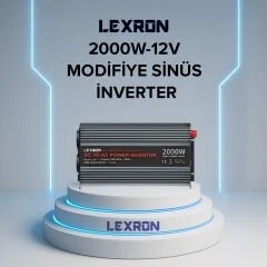 Lexron 2000W 12V Modifiye Sinüs İnverter