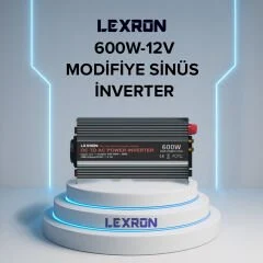 Lexron 600W 12V Modifiye Sinüs İnverter