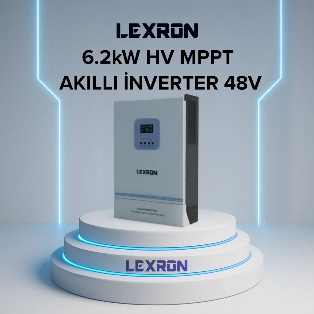 Lexron 6.2kW HV MPPT Akıllı İnverter