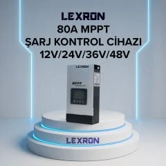 Lexron 80A MPPT Şarj Kontrol Cihazı